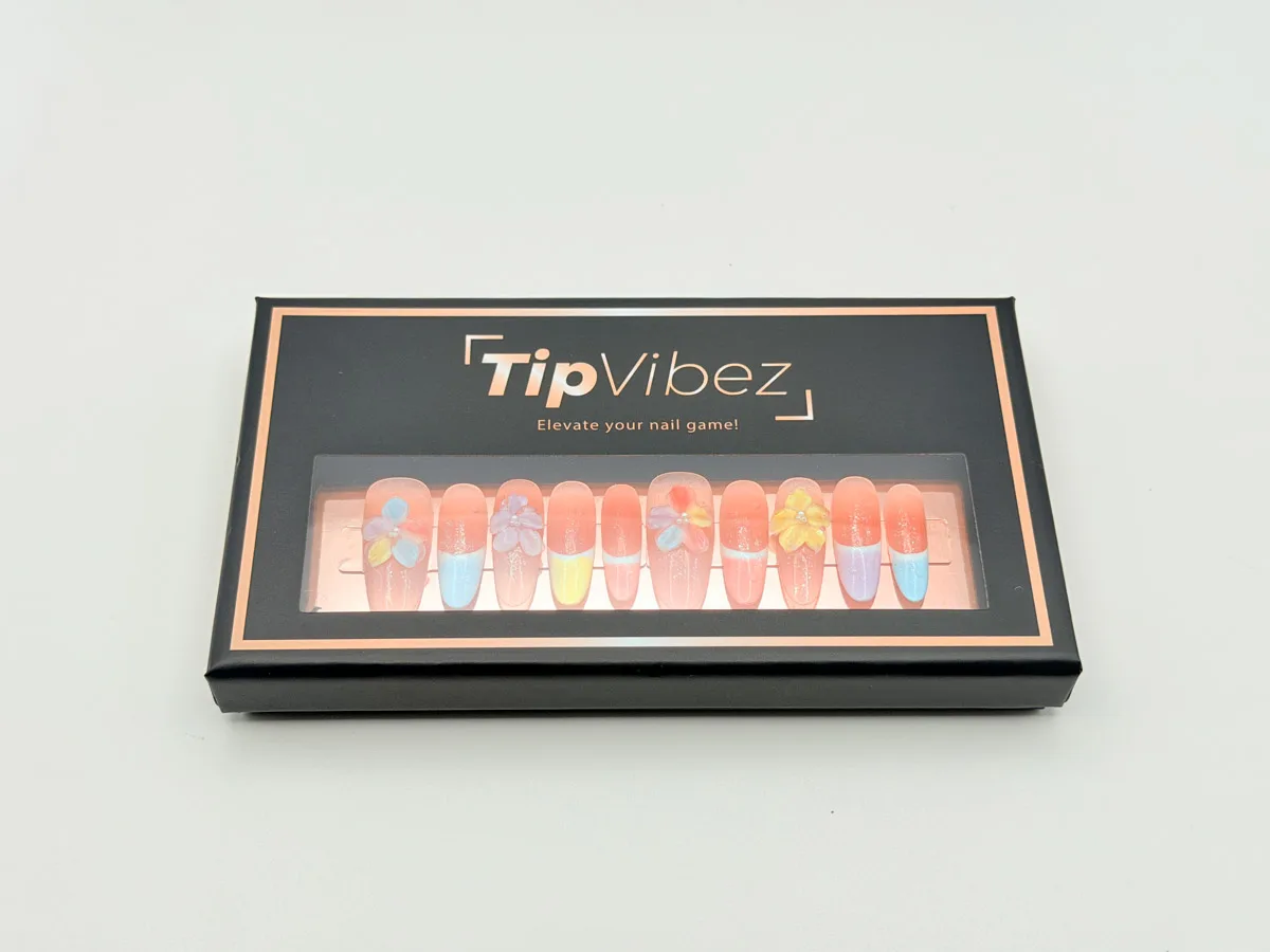 Pastel Pixie Hand Made Press On Round Nails