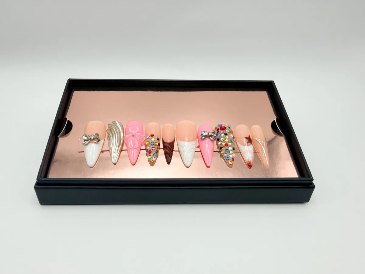 Rockstar Fantasy Hand Made Stilletto Nails