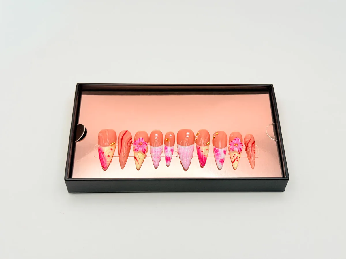 Sweet Dreamz Hand Made Press On Stiletto Nails