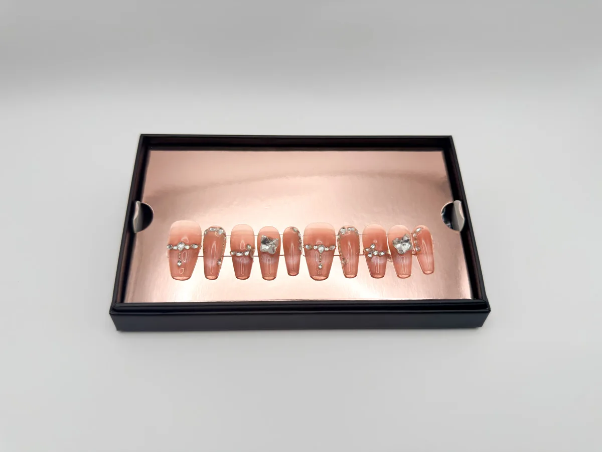 Princess Crush Hand Made Coffin Nails